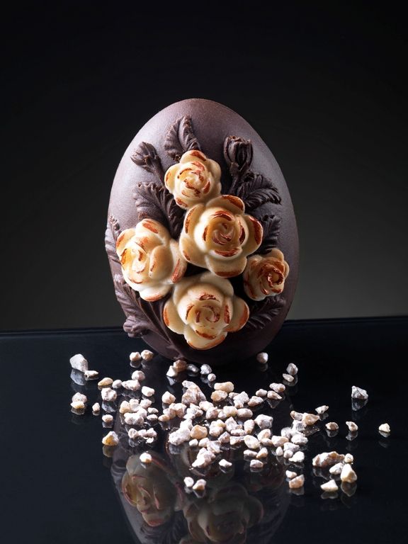 Small Roses Little Egg Chocolate Mold